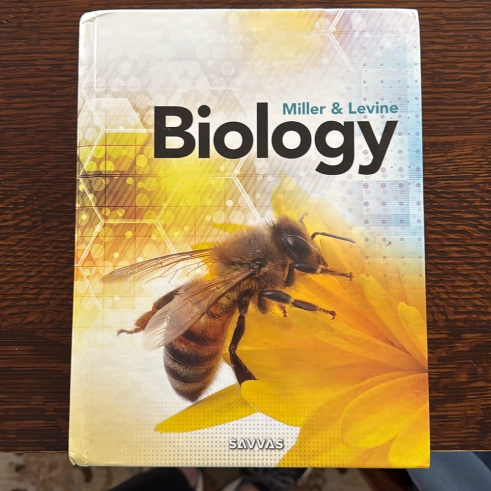 Miller & Levine high school freshman Biology textbook. Like new.